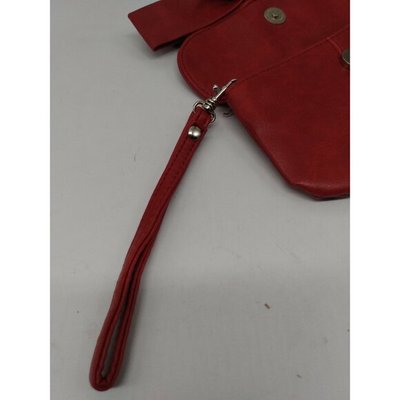 ALDO Burgandy Women's Leather Wallet 8 1/2" x 4 1/2" - Picture 7 of 10